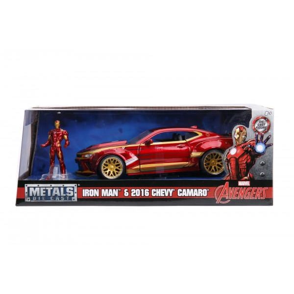 Marvel Ironman 2016 Chevy Camaro SS 1:24