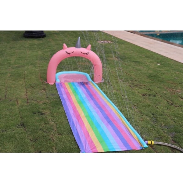 Spring Summer Water Slide, Unicorn Slider 3 m