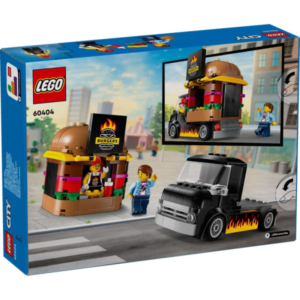 LEGO City 60404 hampurilainen kuorma-auto