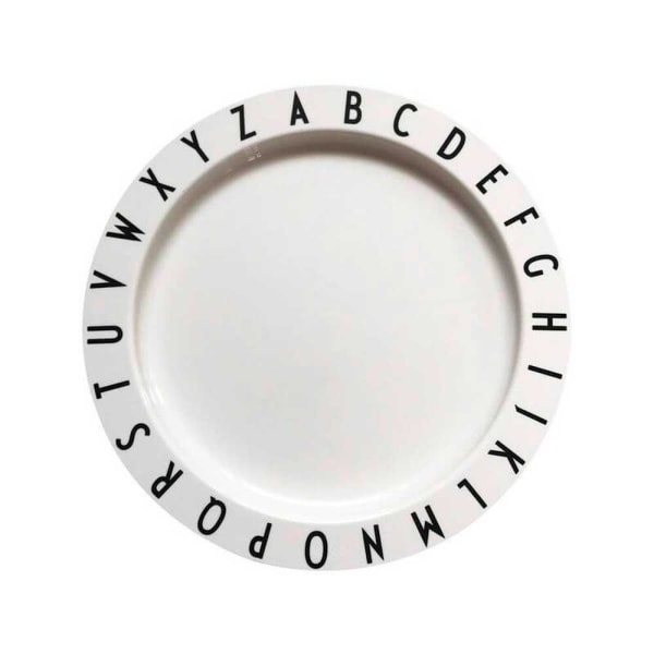 Eat & Learn Plate - Design Letters