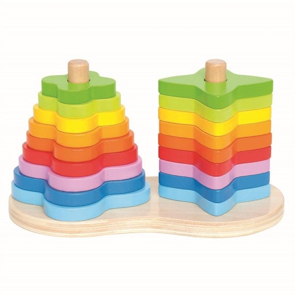 Hape Double Rainbow Stacker