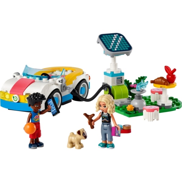 LEGO Friends 42609 sähköauto ja latausasema
