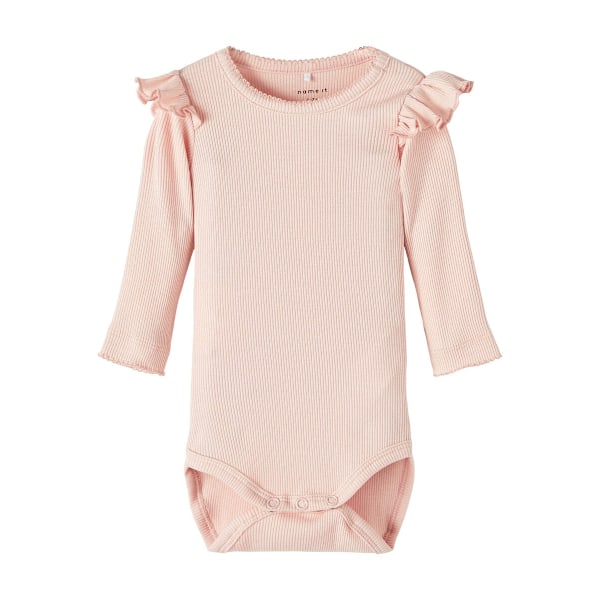 Name it Baby Body Rose med Volang, Storlek 80