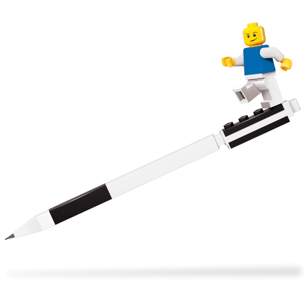 LEGO Stationary Mekanisk Penna med Figur