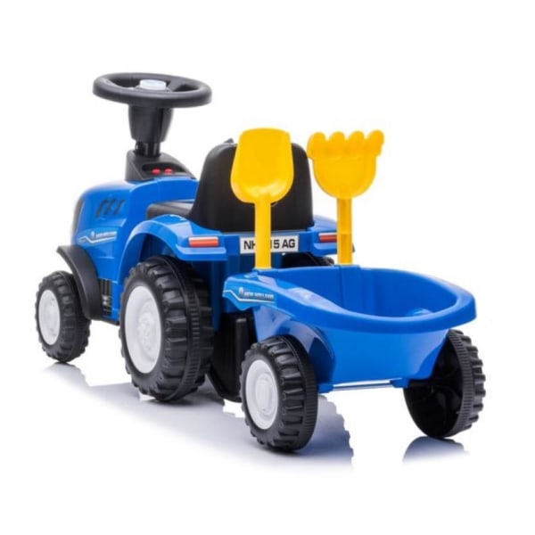 Traktor Gåbil med Tillbehör, Blå