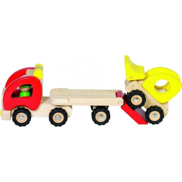 Autotrailer med traktor - Goki
