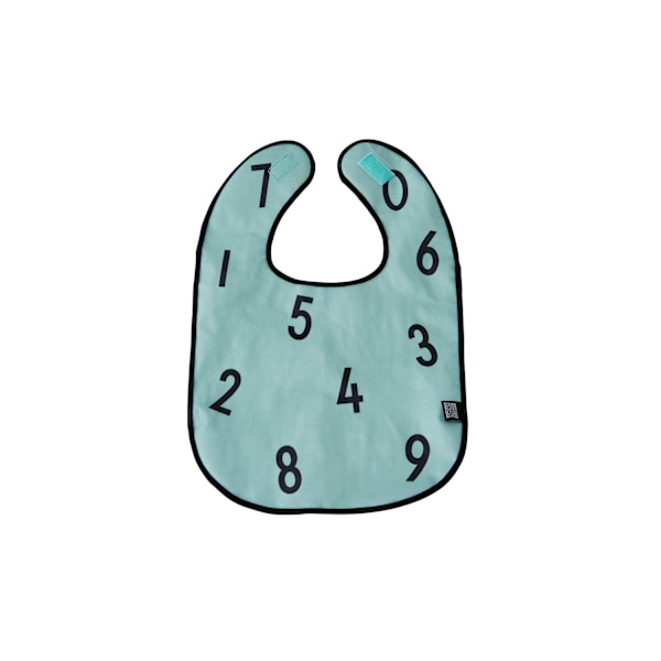 Bib Numbers, Green - Design Letters