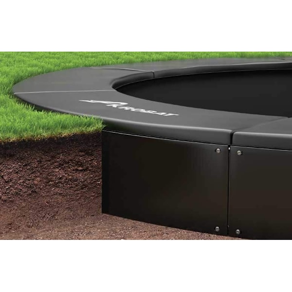 Acrobat Buried Trampolin Primus Flat 427 x 305 cm, Sort