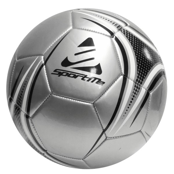 SportMe fodbold sølv, størrelse 5 Multicolor