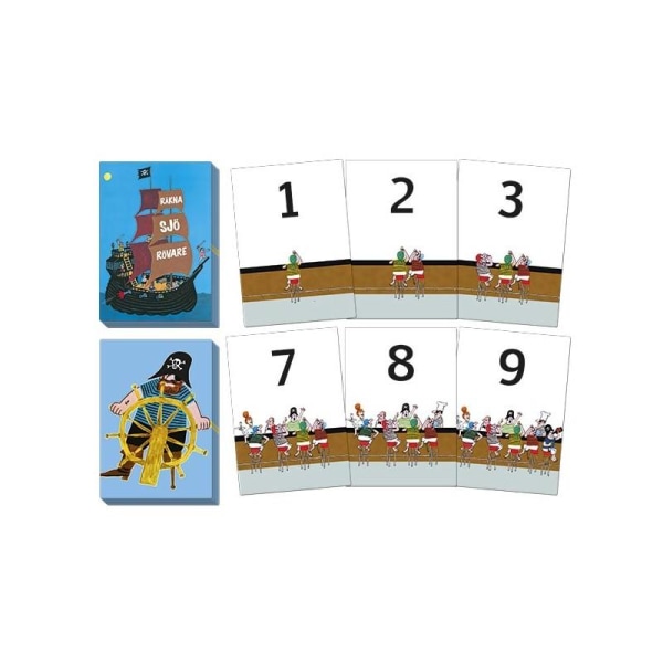 Count Pirates Card Games - Helmet Publishers