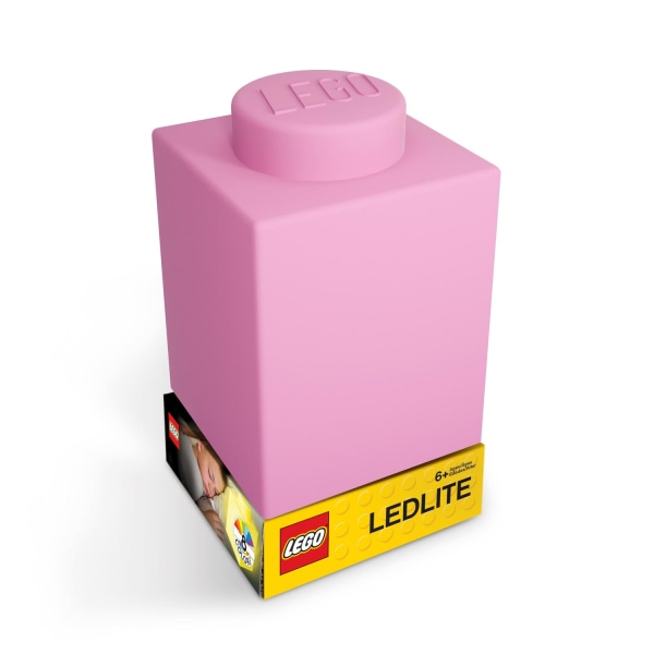 LEGO Iconic Night Lamp Lego Klodser, Pink