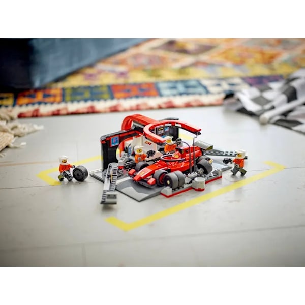 Lego City 60443 F1® depåstopp & depåteam med Ferrari bil