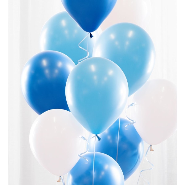 Ballonbuket Blå - Ballonkongen
