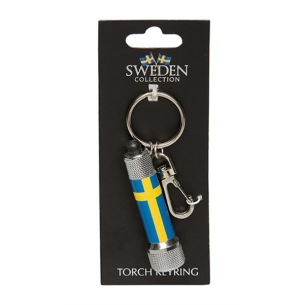 Ruotsi Souvenir Taskulamppu & Avaimenperä
