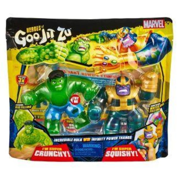 Goo Jit Zu Dc S3 Two Pack - Hulken vs Thanos