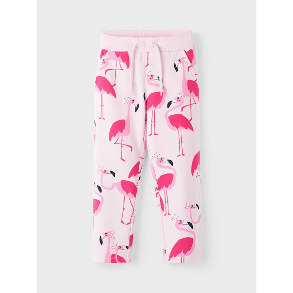 Name it Mini Flamingo Sweatpants, Storlek 110