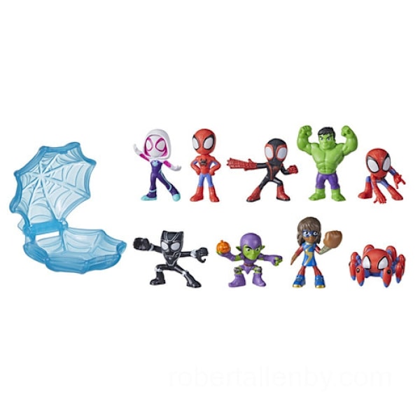 Spidey ja hänen upeat ystävänsä, sokea laukku, webs up -minit