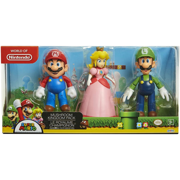 Super Mario, Mushroom Kingdom Diorama, 3 kpl