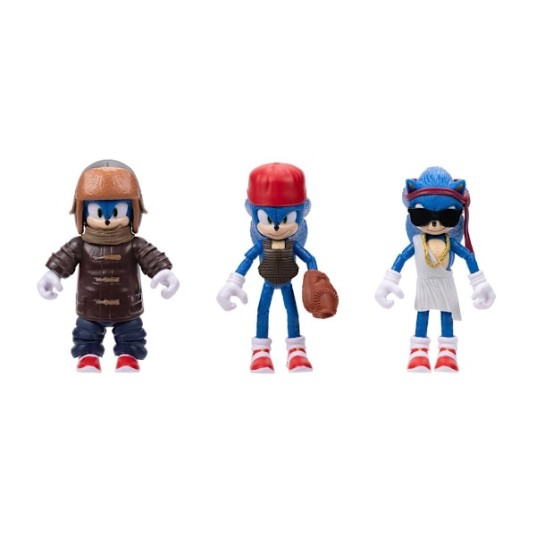 Sonic movie 2 Articulated Figure Pack 3 kpl