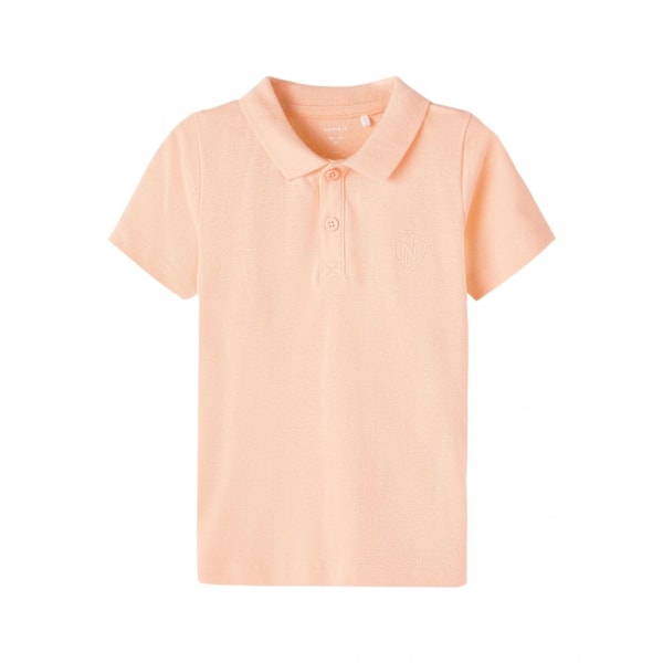 Name it Mini Pique T-shirt, fersken størrelse 92 Multicolor