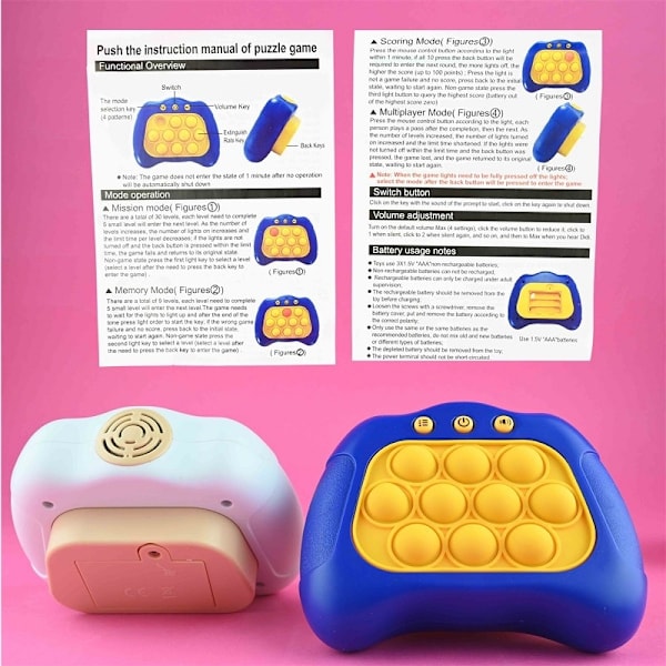 Pop Push Game, 1 st  - Robetoy