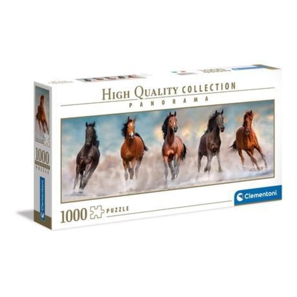 Clementoni High Quality Collection Puzzle Horses Panorama, 1000