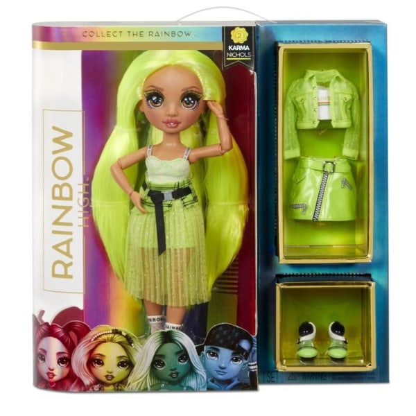 Rainbow High Fashion Doll, Karma Nichols