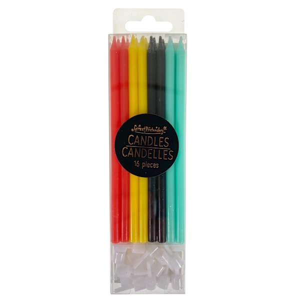 Tårtljus Superhero, 16-pack - Great Pretenders
