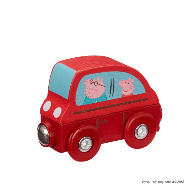 Greta Gris Mini Puinen ajoneuvo, 1 kpl