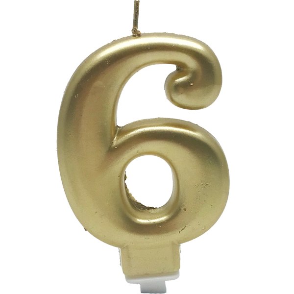 Gaggs Party Pack Sifferljus 6 Guld