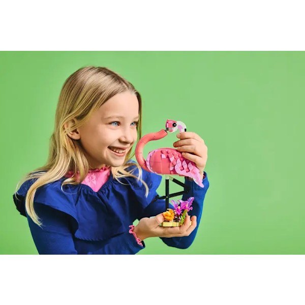 Lego Creator 3in 1 31170 Vilda Djur: Rosa Flamingo