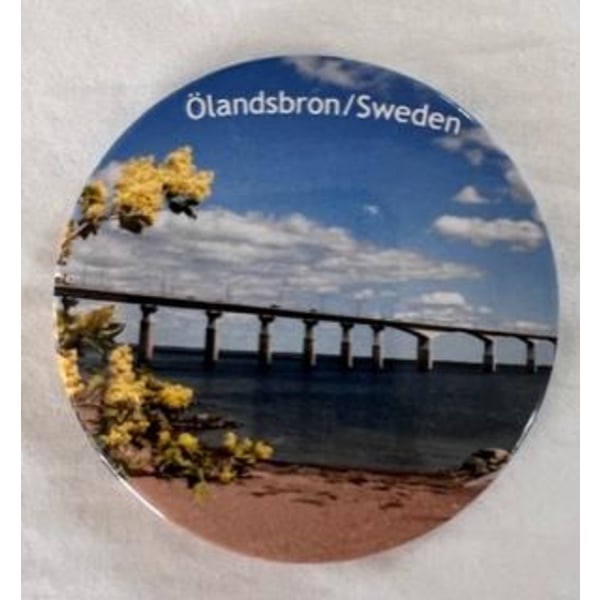 Sverige Souvenir Kapsylöppnare Ölandsbron