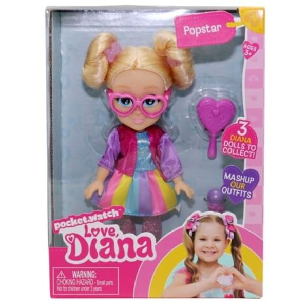 Love Diana S2 15 cm Docka, Popstar