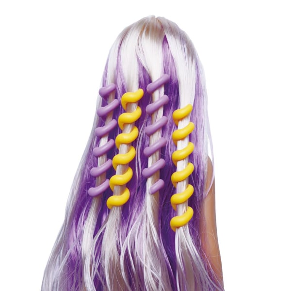 Anlily Dukke med langt hår Multicolor