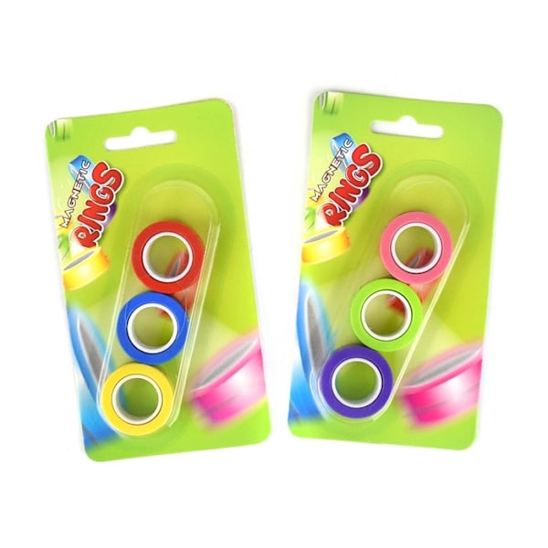 Finger Spinners Ringe, 3-pak - Robetoy