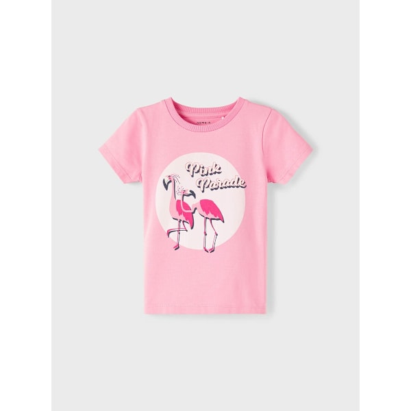 Name it Mini Rosa Flamingo T-shirt, Storlek 92