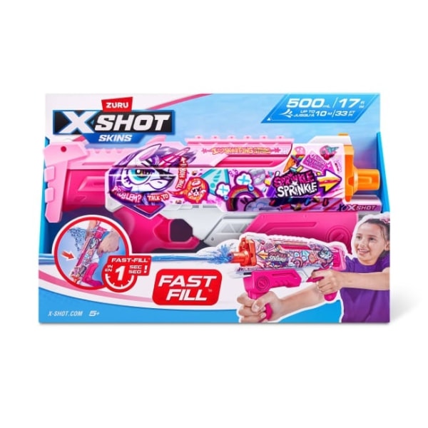 X-Shot Skins Hyperload Fast Fill, Pink Party