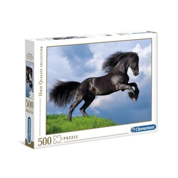 Clementoni High Quality Collection Black Horse, 500 stk