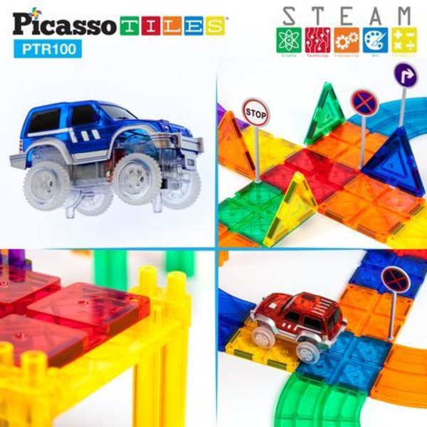Picasso-Tiles 100-bit bilbane Multicolor