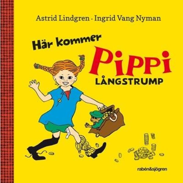 Här Kommer Pippi Långstrump Bok - Rabén&Sjögren