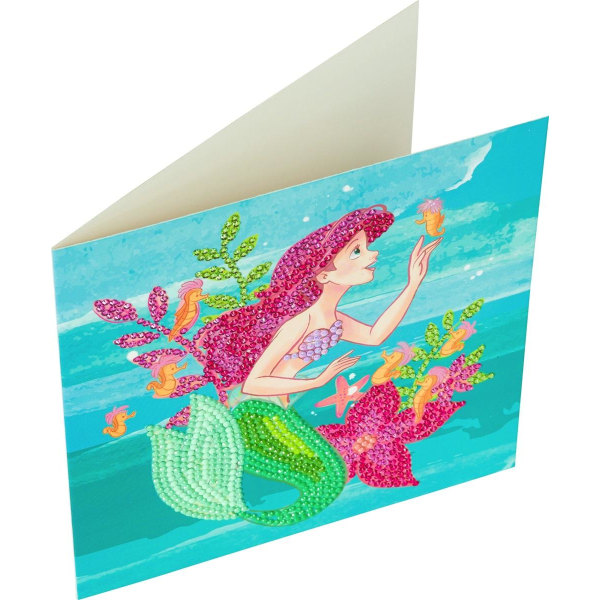 Kort diamantmaleri 18x18 cm, Ariel