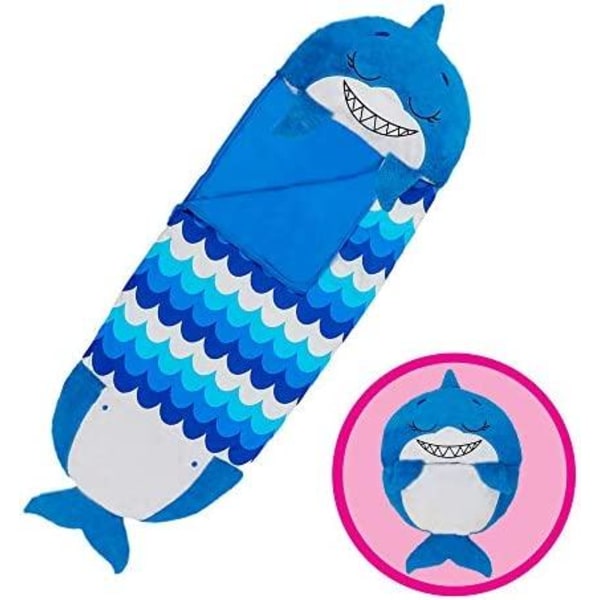 Happy Nappers Blue Shark -makuupussi - Martinex