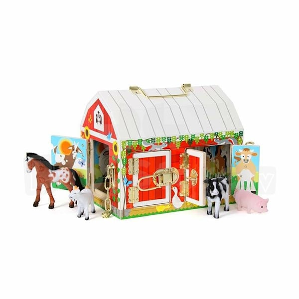Aktivitetslåda Bondgård - Melissa & Doug