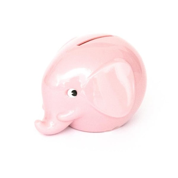 Sparelefant, Liten, Pastell Rosa - Norsu