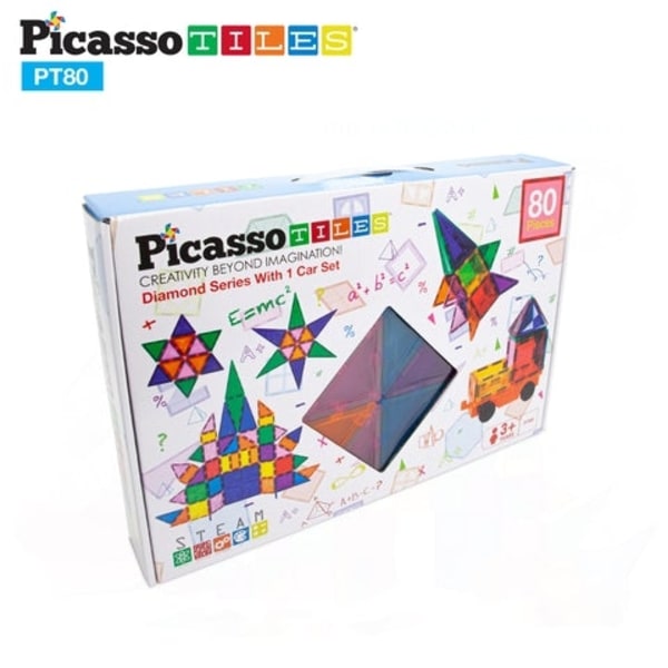 Picasso-laatat 80 kpl autolla