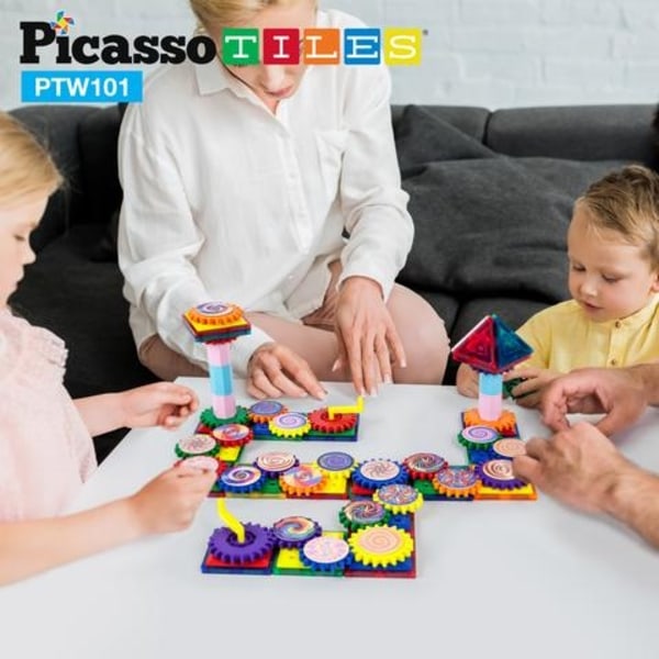 Picasso-Fliser Gears 101 stykker Multicolor