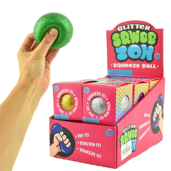 Squeeze Ball Glitter - Robetoy