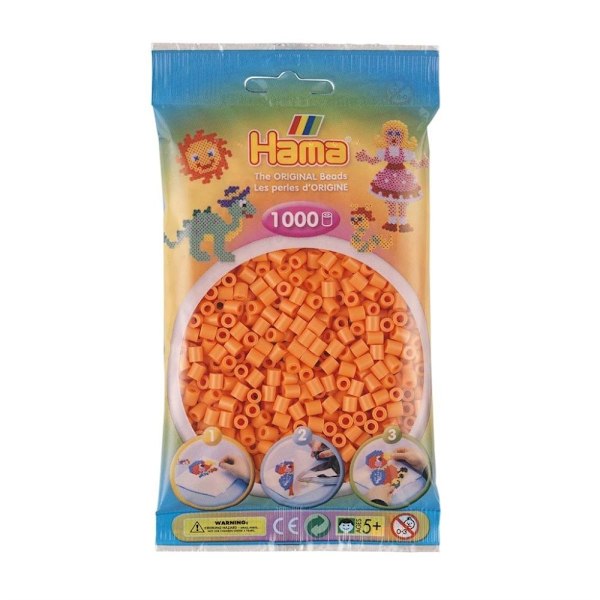 Hama Pärlor Midi 1000 st, Apricot