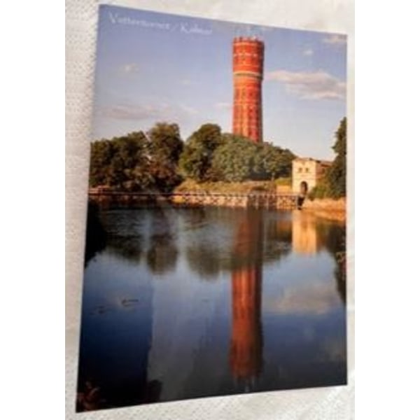 Ruotsi Matkamuistopostikortti Kalmarin vesitorni