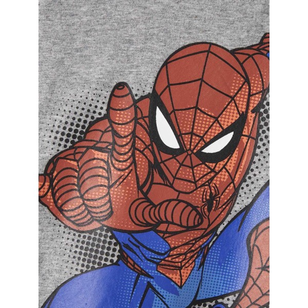 Name it langærmet top, Spiderman, størrelse 92 Multicolor